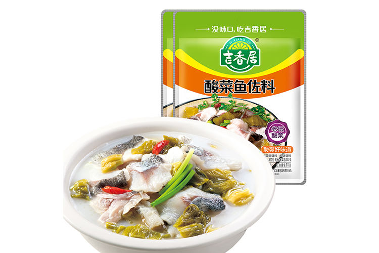 JIXIANGJU SAUERKRAUT FISH SEASONING 227G